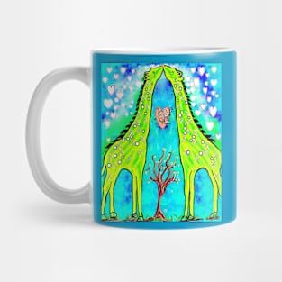 Giraffe Kisses Mug